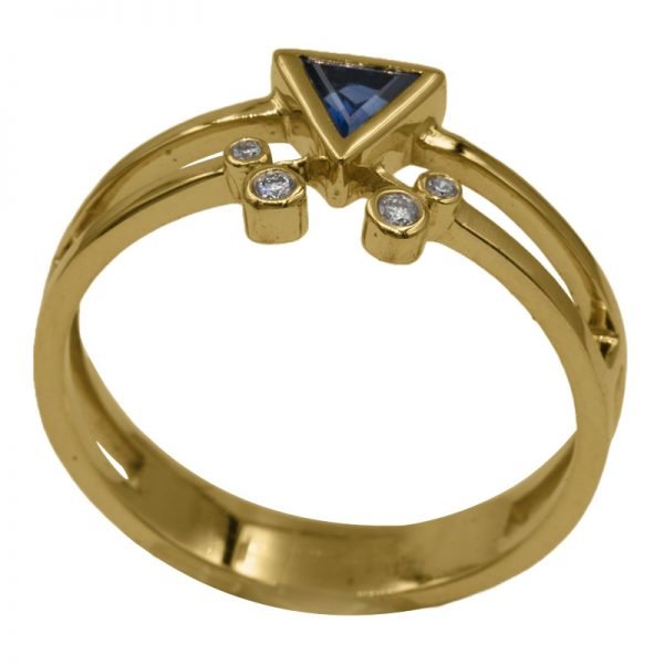 Bague or jaune
